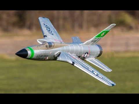 Freewing F-105 Thunderchief 64mm EDF Jet Radar gun passes! - UCLqx43LM26ksQ_THrEZ7AcQ