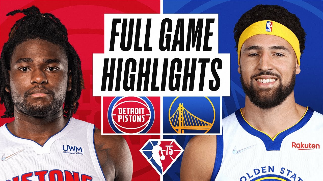 PISTONS at WARRIORS | FULL GAME HIGHLIGHTS | January 18, 2022