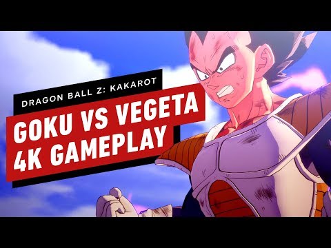 Dragon Ball Z: Kakarot - Goku Vs Vegeta Gameplay 4K60 - UCKy1dAqELo0zrOtPkf0eTMw