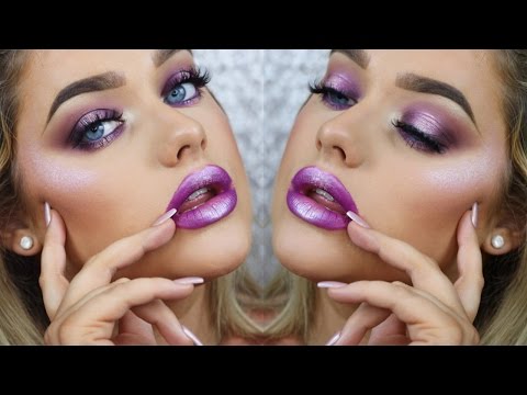 COLOURFUL FULL FACE USING HIGH END MAKE UP! | Rachel Leary - UC-Um2u0Agv8Q-OhjO6FZk1g