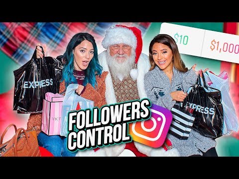 We Let our Instagram Followers Control our Christmas Shopping...Niki and Gabi - UCuVHOs0H5hvAHGr8O4yIBNQ