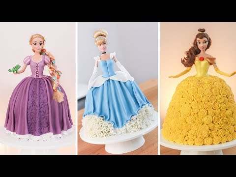 Disney Princesses - Doll Cakes - Tan Dulce - UCdVkiNlwsE_I9ugOkIIzifg