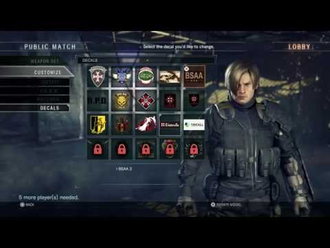 Resident Evil: Umbrella Corps Customization - All Outfits and Characters - UCfVhjM2_XVvO5eGbOK-MO0A