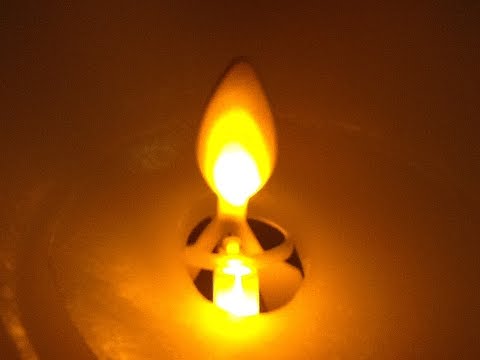 Really BAD "dancing flame" style LED candle. - UCtM5z2gkrGRuWd0JQMx76qA