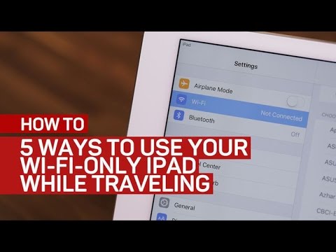 CNET How To - 5 ways to use your Wi-Fi-only iPad while traveling - UCOmcA3f_RrH6b9NmcNa4tdg