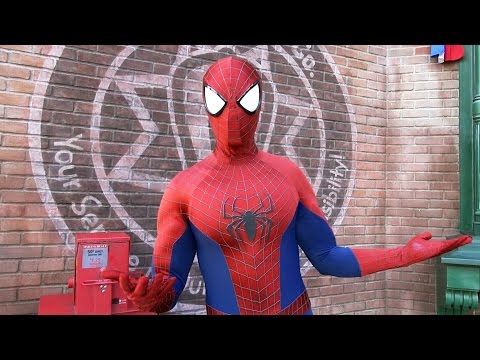 Captain America & Spider Man Meet & Greet at Disney California Adventure, Disneyland Resort, Marvel - UCe-gHr2O_LP7t0YJYHZQZlg