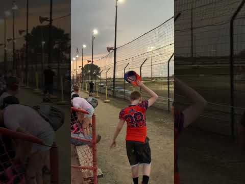 Spectator dash 8-9-2025 #racecar #dirttrackracing - dirt track racing video image