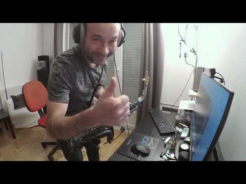 StephSAX 🎷 [ Waves & Wavs - Ahmed Spins ] alto saxophone sax afro house impro