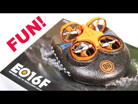 The Air, Land & Water Drone - E016F HOVERCRAFT - UCm0rmRuPifODAiW8zSLXs2A