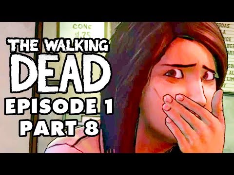 The Walking Dead Game - Episode 1, Part 8 - Pharmacy Escape! (Gameplay Walkthrough) - UCzNhowpzT4AwyIW7Unk_B5Q