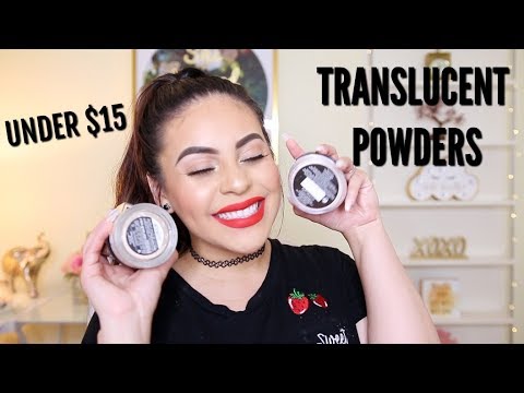 TOP 5 DRUGSTORE + AFFORDABLE TRANSLUCENT POWDERS: NO FLASHBACK! | JuicyJas - UCqTR5f7YkGro3cPv23SqcqQ