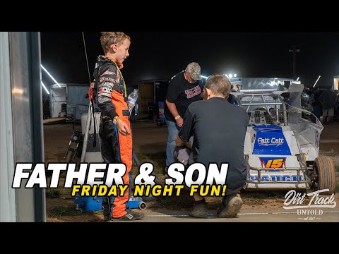 BP3's First Big Track Experience! Linda's Speedway - dirt track racing video image