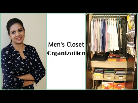 Men's Closet Organization - How To Organize Men's Clothes - UC2GT4HiSvUipWNwcWUM7iJQ