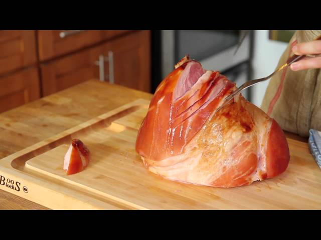 How to Cut a Ham the Right Way