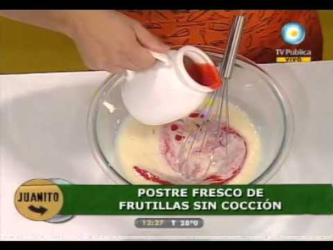 Fresco y fácil: Postre de frutillas sin cocción. - UCb8W2JPNwMtV4xA0LFb3LUw