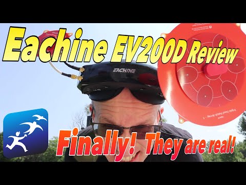 Eachine EV200D Goggles Review, Quadversity lets you do what? - UCzuKp01-3GrlkohHo664aoA