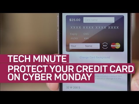 Protect your credit card on Cyber Monday (Tech Minute) - UCOmcA3f_RrH6b9NmcNa4tdg