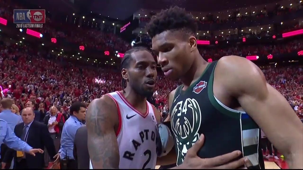 Last 5 mins of 2019 NBA Eastern Conf Final Game 6 Milwaukee Bucks vs Toronto Raptors video clip