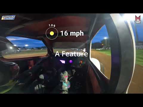 #34 Braxton Rupp - INEX Legend - 7-12-2025 Springfield Raceway - In Car Camera - dirt track racing video image