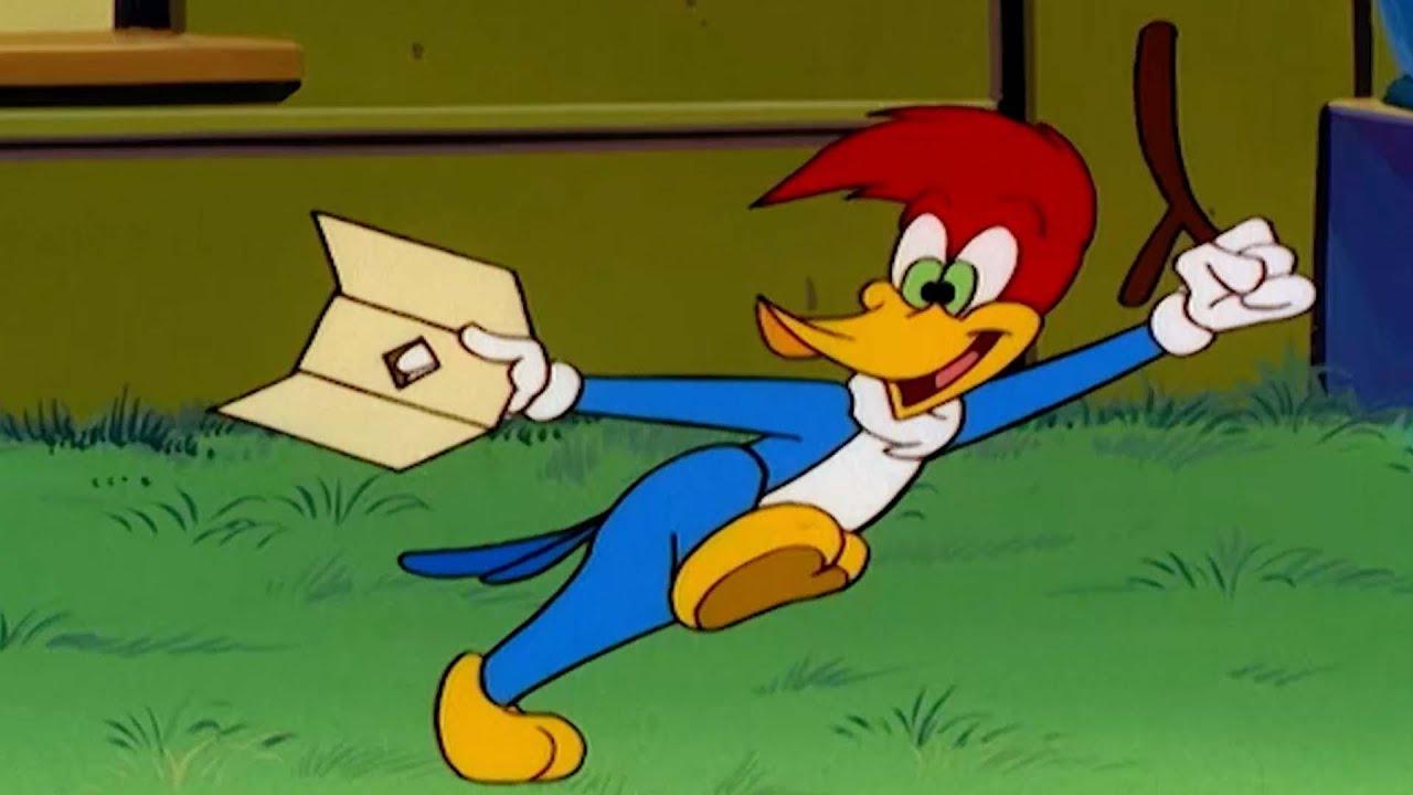 The magical gift makes Woody fly | Woody Woodpecker