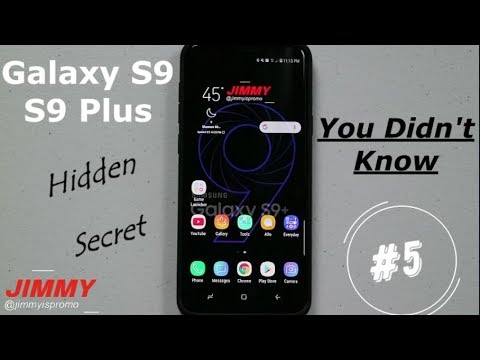 Galaxy S9/S9+ TOP 5 HIDDEN FEATURES [Easter Eggs] - UCenU8Lc_KuRTyJzs0t1Tteg