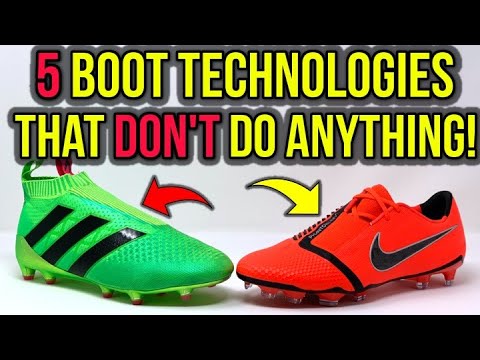 TOP 5 MOST POPULAR FOOTBALL BOOT TECHNOLOGIES THAT DON'T ACTUALLY DO ANYTHING! - UCUU3lMXc6iDrQw4eZen8COQ