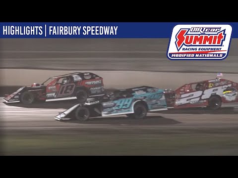 DIRTcar Summit Modified Nationals | Fairbury Speedway | June 15, 2024 | HIGHLIGHTS - dirt track racing video image