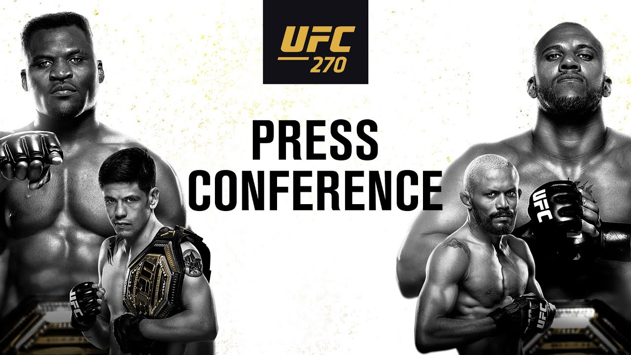 UFC 270: Pre-Fight Press Conference