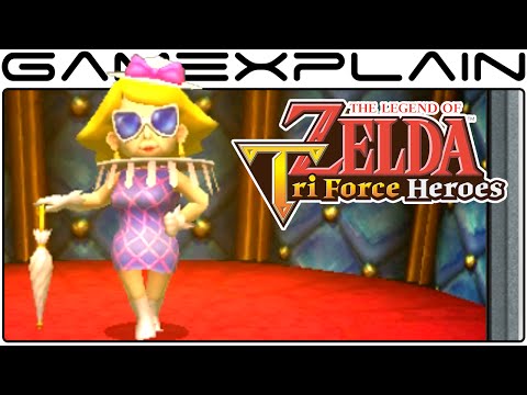 Zelda: Tri Force Heroes - The Lady's Pets BOSS FIGHT (60fps Direct Feed) - UCfAPTv1LgeEWevG8X_6PUOQ