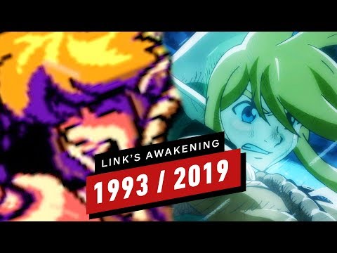 The Legend of Zelda: Link's Awakening Graphics Comparison (1993 vs. 2019) - UCKy1dAqELo0zrOtPkf0eTMw