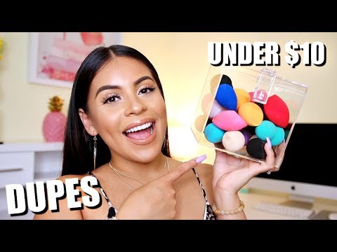 CHEAP BEAUTY BLENDER DUPES: UNDER $10 | JuicyJas - UCqTR5f7YkGro3cPv23SqcqQ