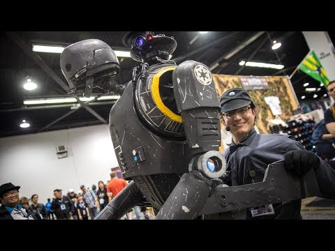 Life-Size K-2SO Puppet Cosplay! - UCiDJtJKMICpb9B1qf7qjEOA