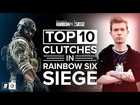 Top 10 Clutches in Rainbow Six Siege - UCSCoziKHqjqbox3Fv3Pb4BA