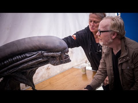 Adam Savage Meets Alien: Covenant's Xenomorph Animatronic! - UCiDJtJKMICpb9B1qf7qjEOA