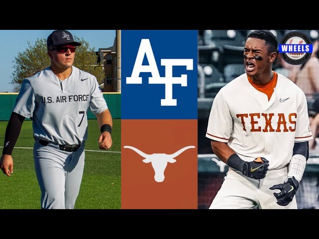 Texas Takes on Air Force in Baseball