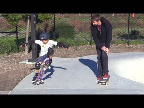 TEACHING A 6 YEAR OLD HOW TO 180 ON A SKATEBOARD - UC9PgszLOAWhQC6orYejcJlw