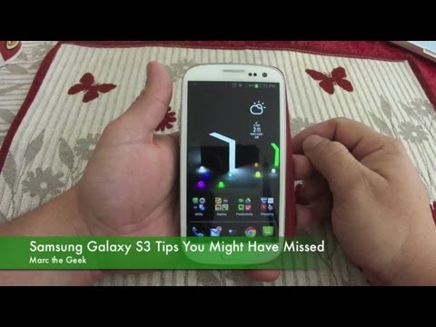 Samsung Galaxy S3 Tips You Might Have Missed - UCbFOdwZujd9QCqNwiGrc8nQ