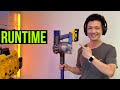 Dyson V8 Cordless Vacuum Runtime Tested with DeWALT Batteries