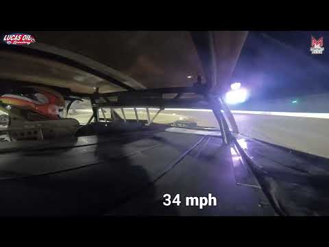 #0F Mason Beck - USRA Stock Car - 3-22-2025 Lucas Oil Speedway - In Car Camera - dirt track racing video image