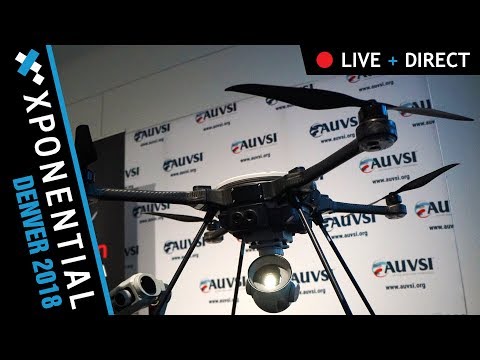 Direct from Xponential 2018: The Aeryon R80D SkyRaider - UC7he88s5y9vM3VlRriggs7A