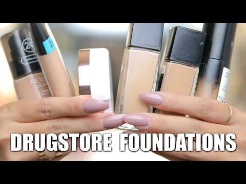 THE BEST DRUGSTORE FOUNDATIONS! - UCKMugoa0uHpjUuq14yOpagw