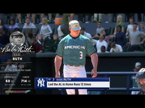 MLB 1927 Home Run Derby Simulation video clip