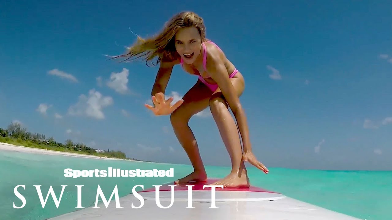 Join Chase Carter Surfing & Dive In To The Bahamas | Swim Adventure | Sports Illustrated Swimsuit