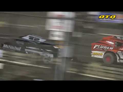 New Egypt Speedway | Modified Feature Highlights | 7/1/23 - dirt track racing video image