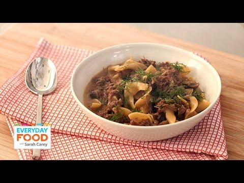 One-Pot Beef Stroganoff - Everyday Food with Sarah Carey - UCl0kP-Cfe-GGic7Ilnk-u_Q