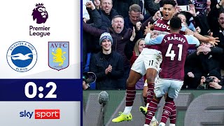 Gerrard führt Villans zum Sieg! | Brighton  - Aston Villa 0:2 | Highlights - Premier League 2021/22