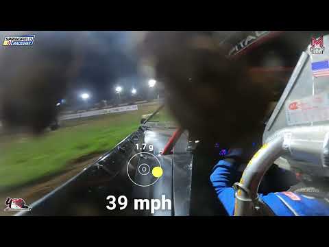 #42 Cole Wells - 4 State Late Model - 6-28-2025 Springfield Raceway - In Car Camera - In Car Camera - dirt track racing video image