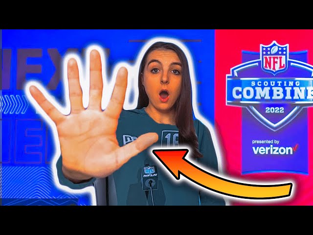 How Do They Measure Hand Size At the NFL Combine?