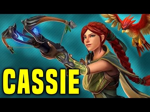 Cassie Has A Crossbow Now! That Was Ridiculous! | Paladins Cassie Gameplay - UC7P9yQ8alY2qwNEPmL44BLg