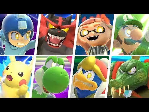 Super Smash Bros Ultimate - All Final Smashes - UC-2wnBgTMRwgwkAkHq4V2rg